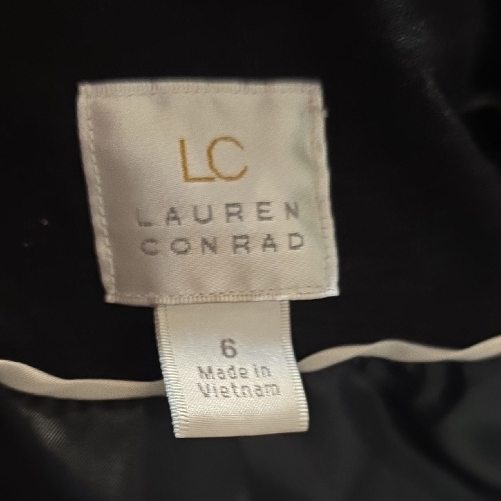 Black Open Front Cardigan - Picture 9 of 9